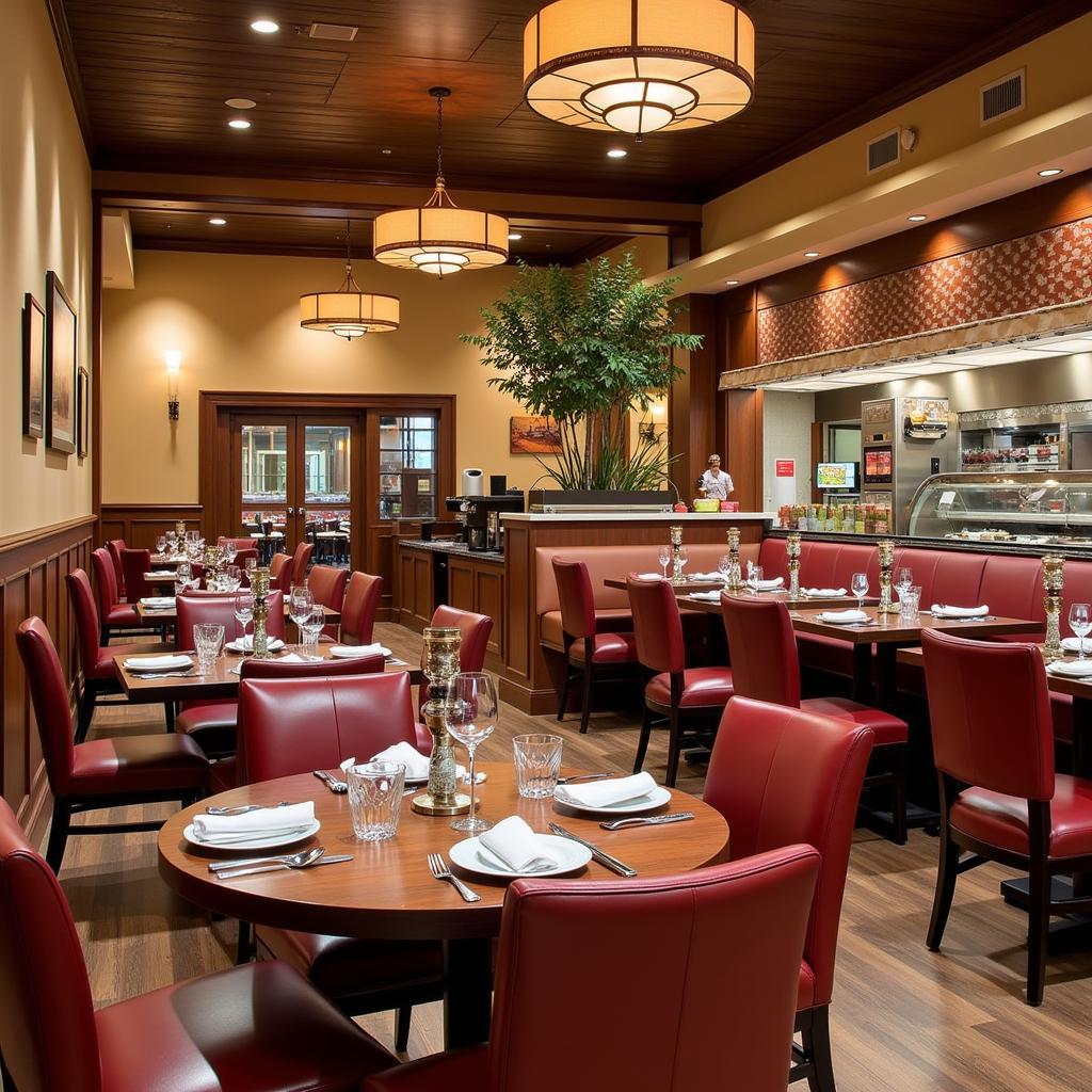 Cheesecake Factory Interior at The Domain in Austin