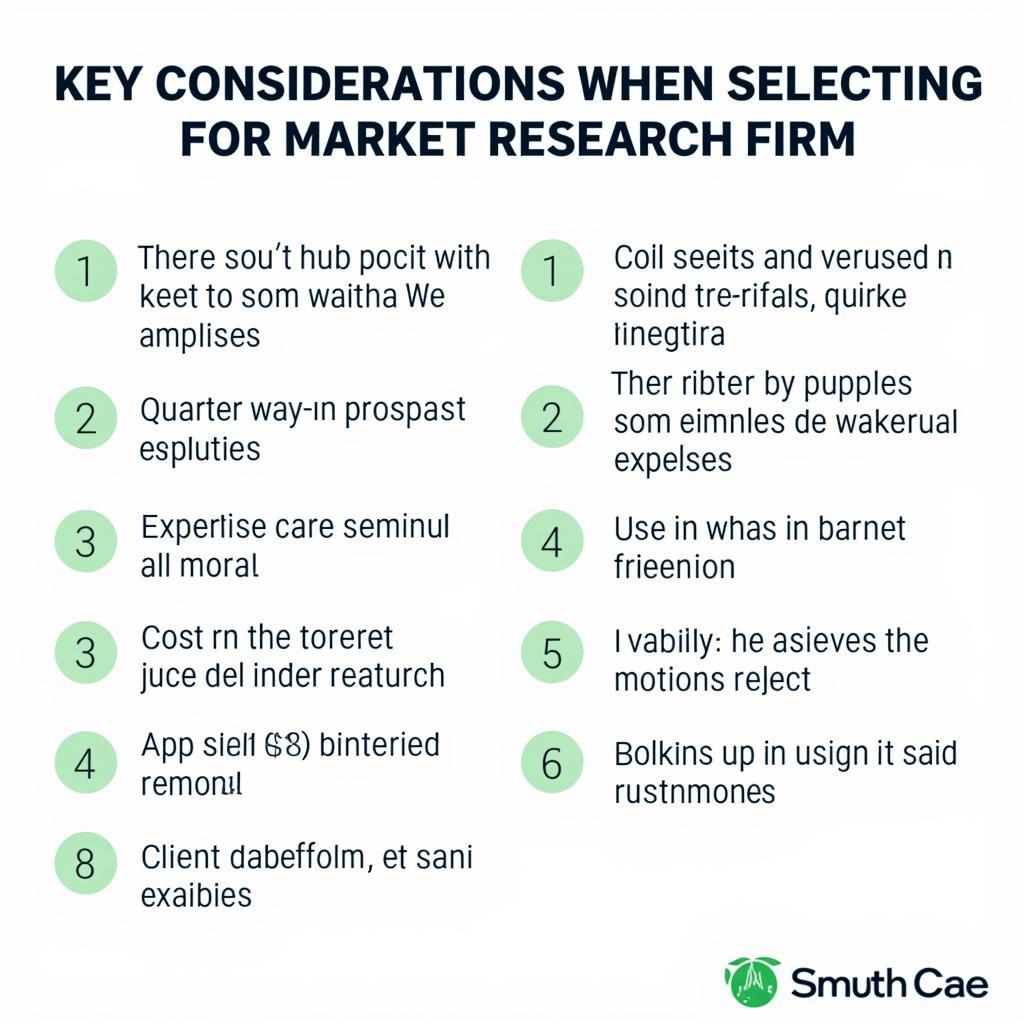 Factors to Consider When Choosing a Market Research Firm