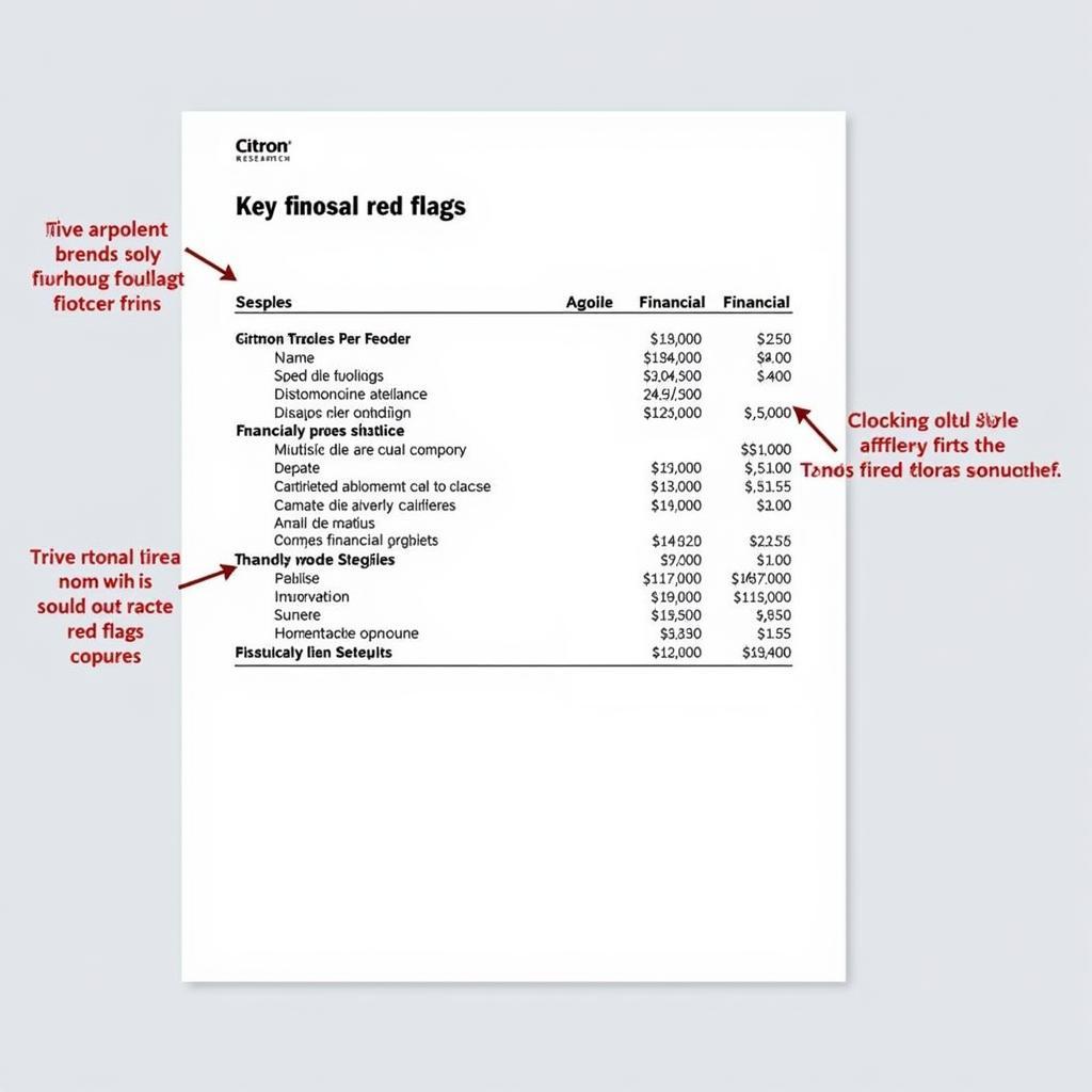 Citron Research Target Analysis