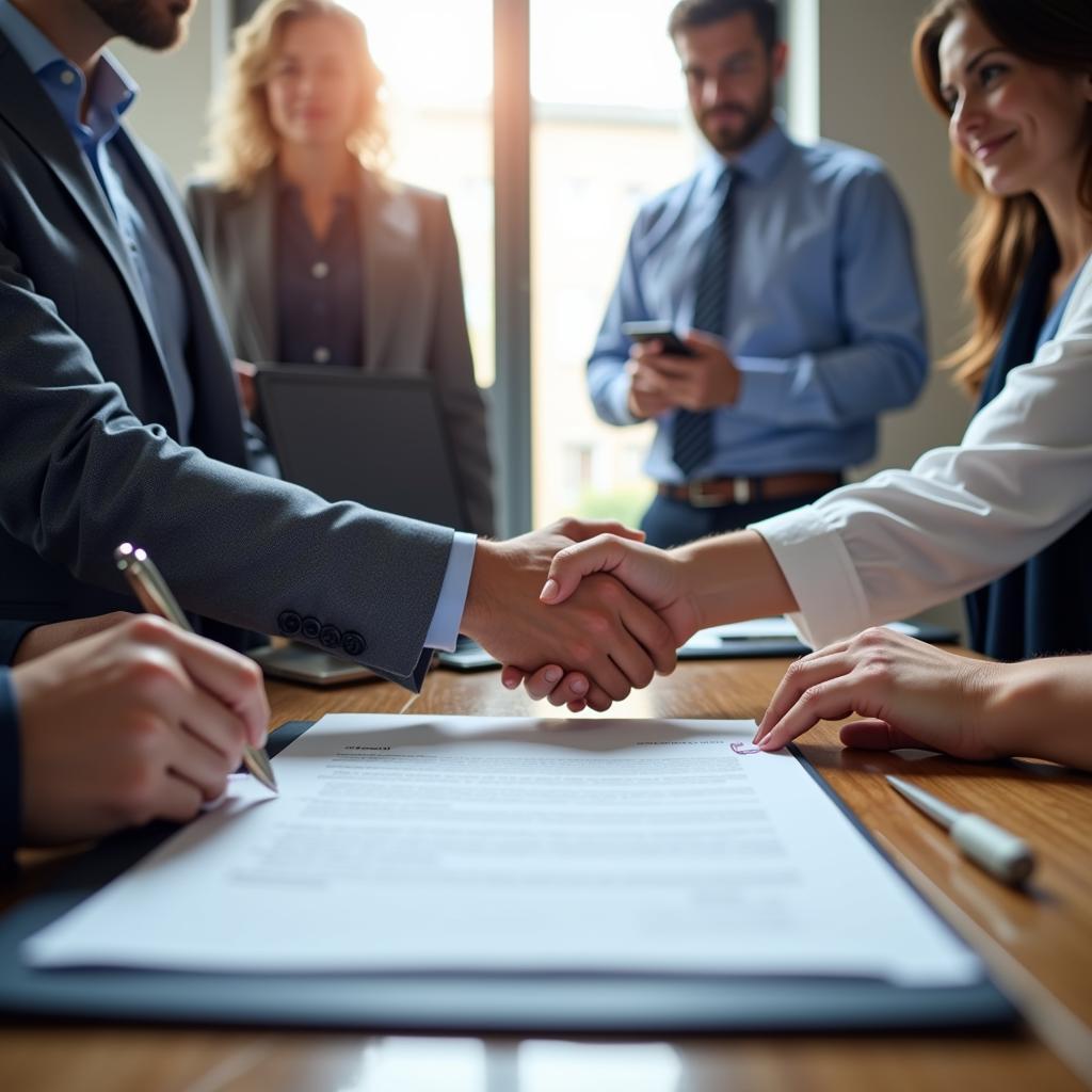 Clinical Research Collaboration Agreement Signing