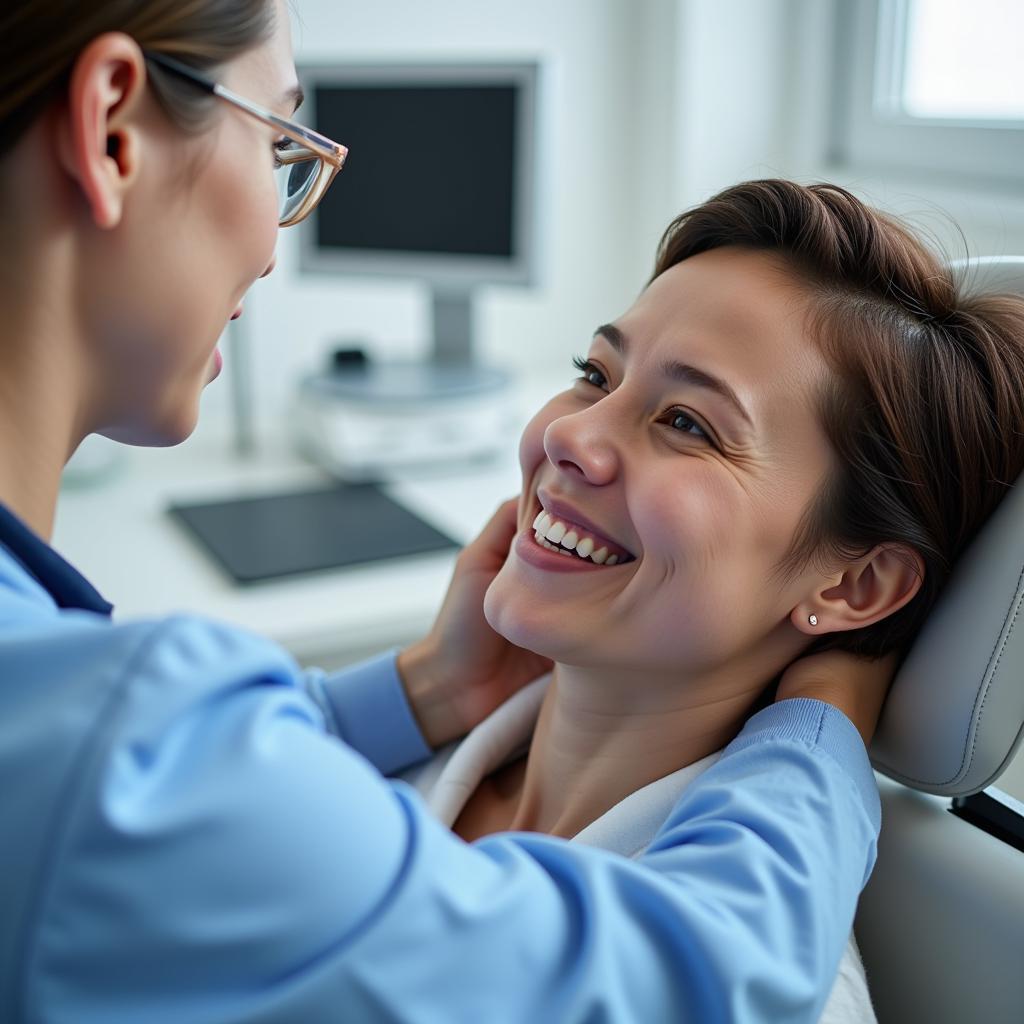 Patient Receiving Care in a Clinical Trial