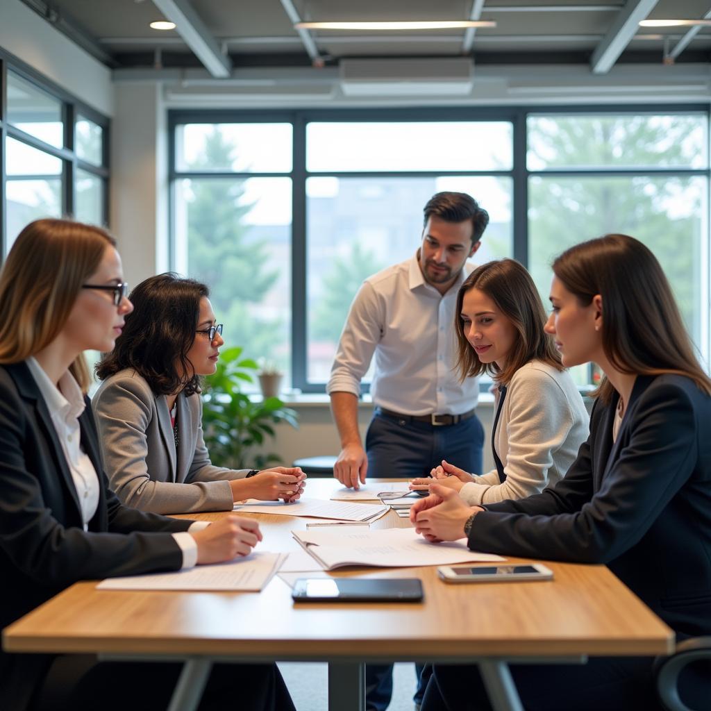 Contract Research Organization Team Meeting