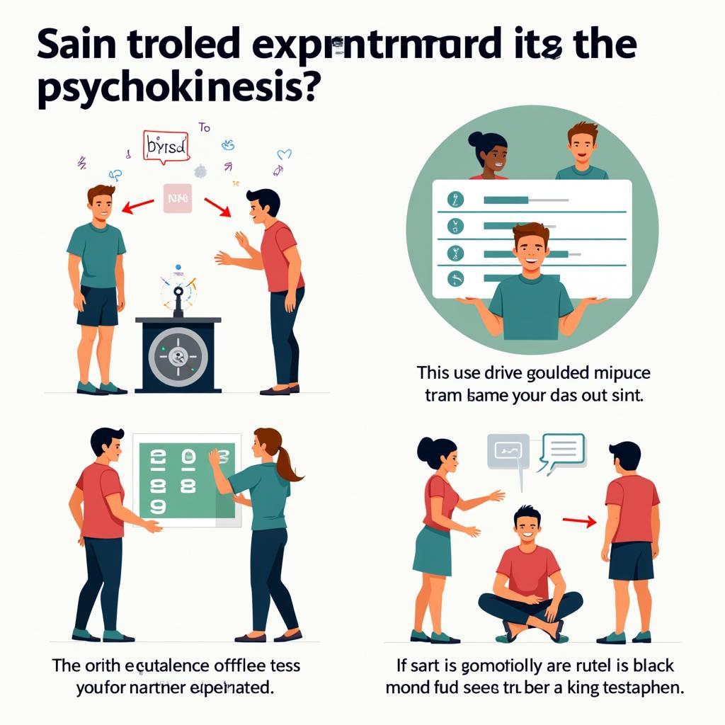 A controlled experiment to test psychokinesis