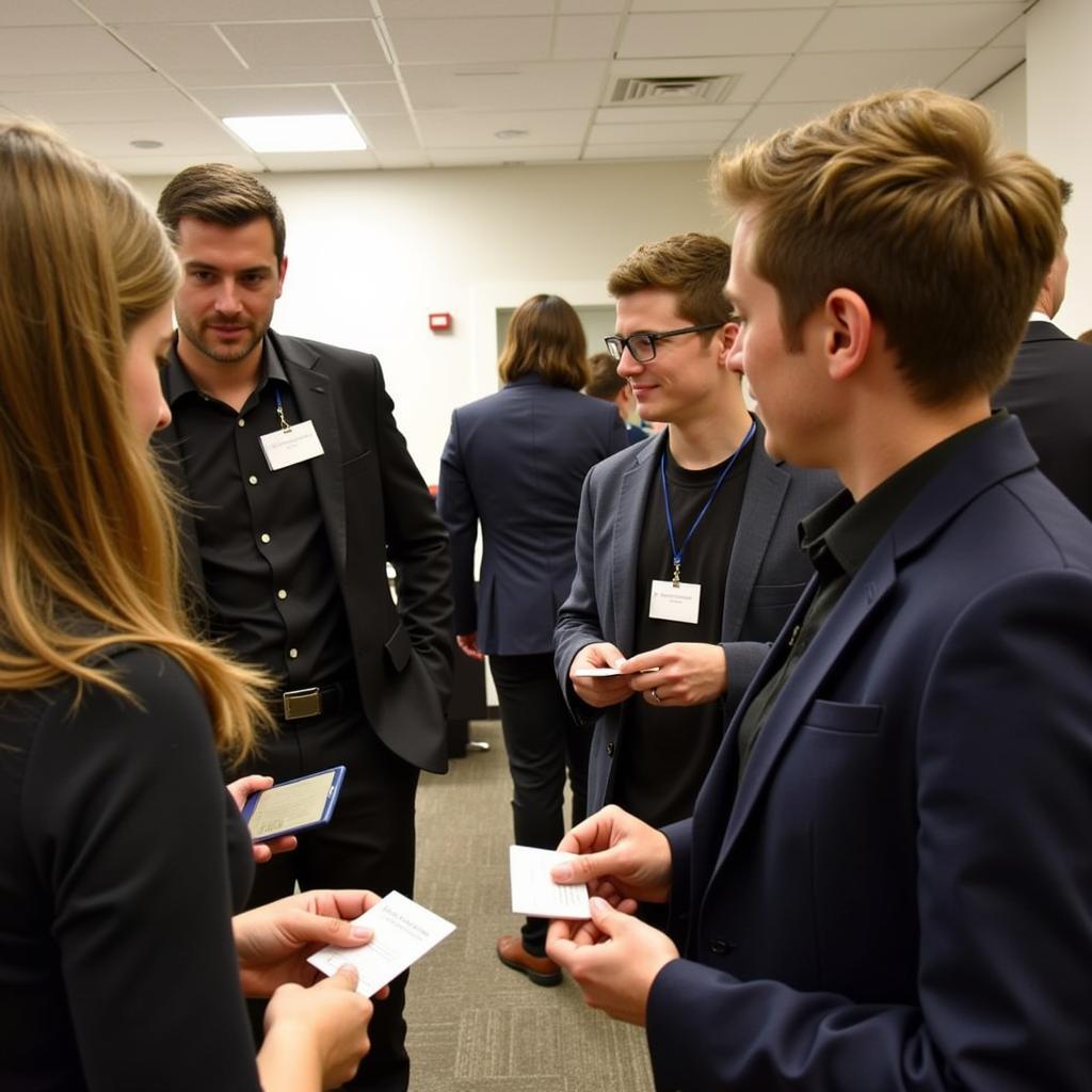 Networking at the CSI Undergraduate Research Conference