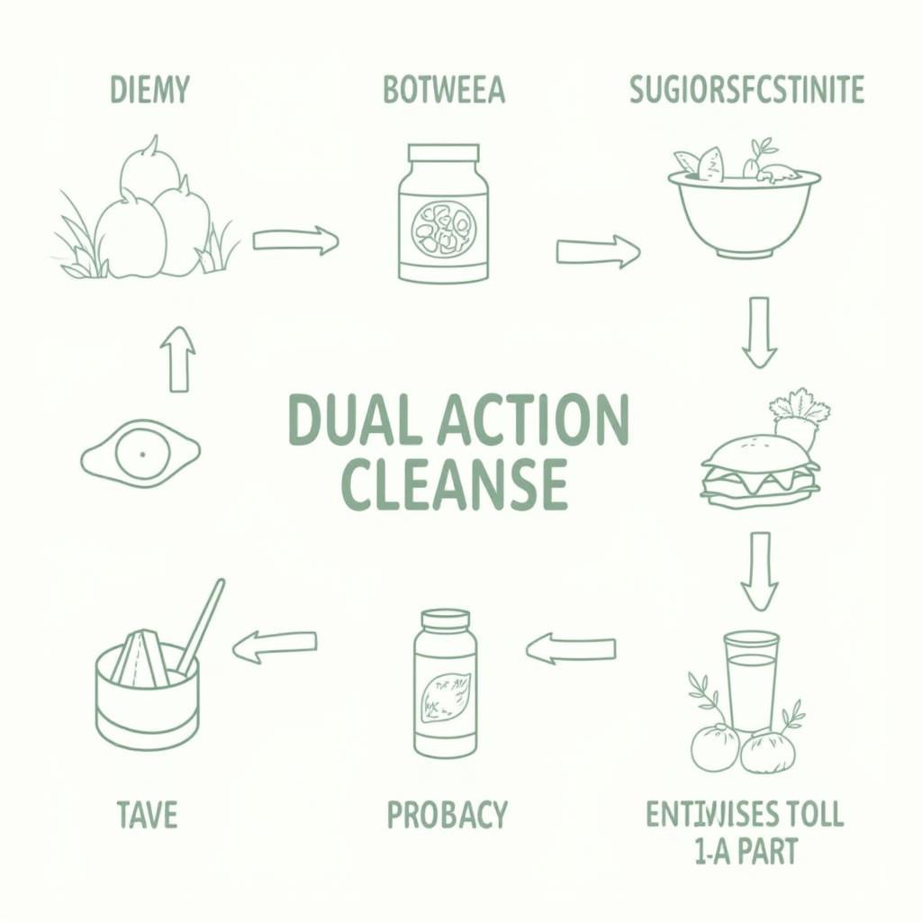 Dual-Action Cleanse Process Diagram