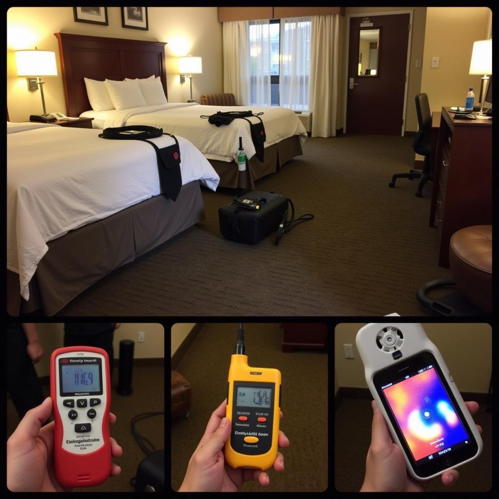 Paranormal Investigation Equipment at Embassy Suites