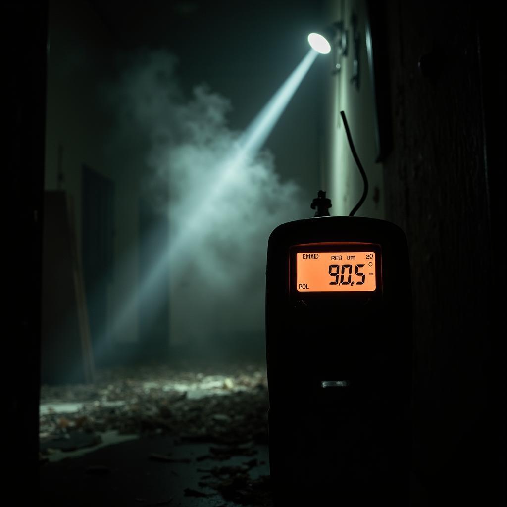 EMF Readings in a Haunted Location