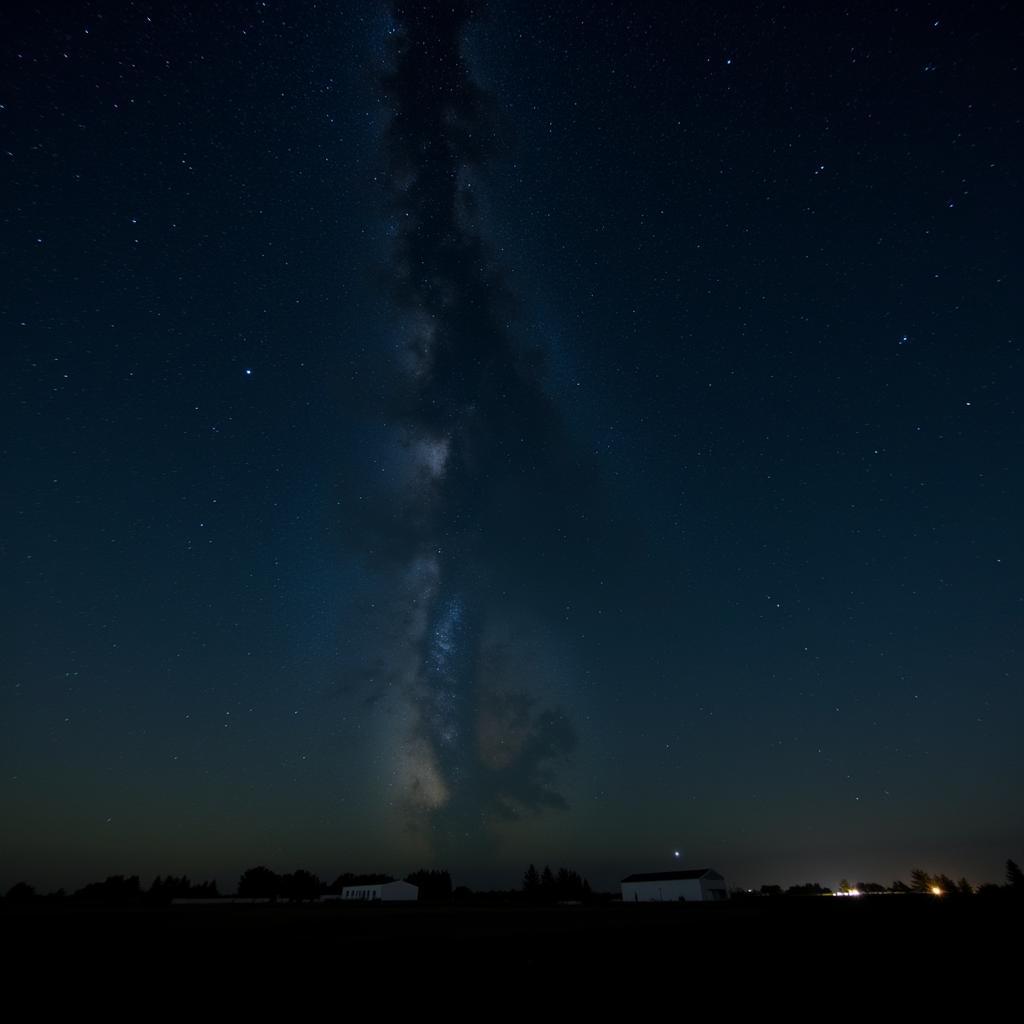 Night Sky Above EOARC