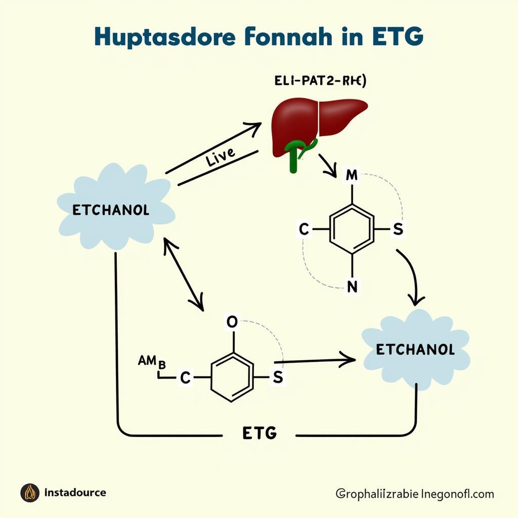 ETG Formation Process in the Body