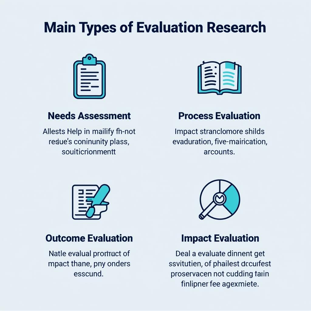 Evaluation Research Types