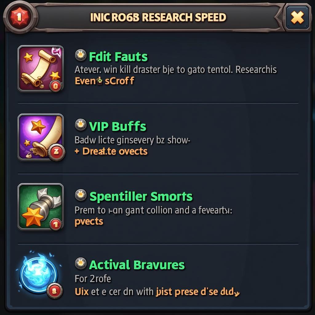 Evony Research Speed Boost