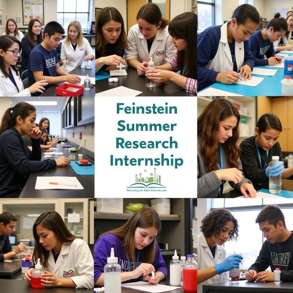 Students Participating in the Feinstein Summer Internship Program