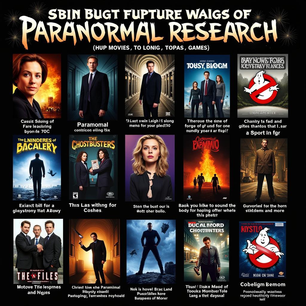 Fictional Paranormal Research in Popular Culture