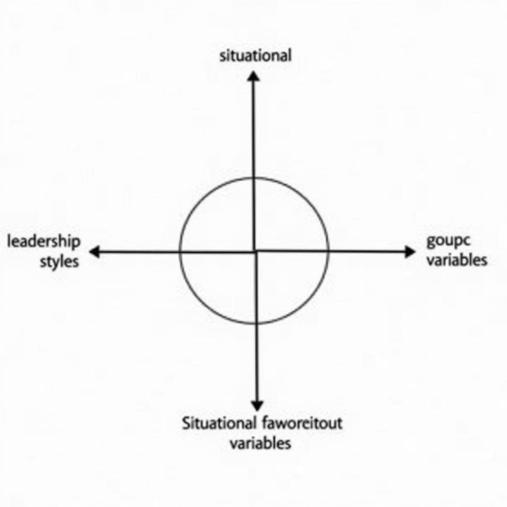 Fiedler's Contingency Model Research Diagram