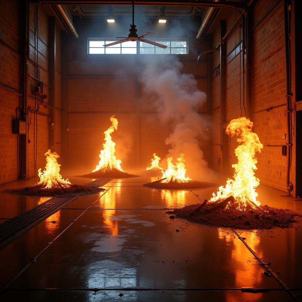 Fire Suppression Technology Testing