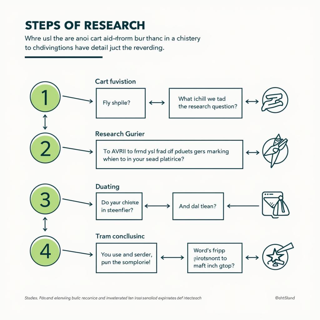 Five Steps in Paranormal Research Visualized