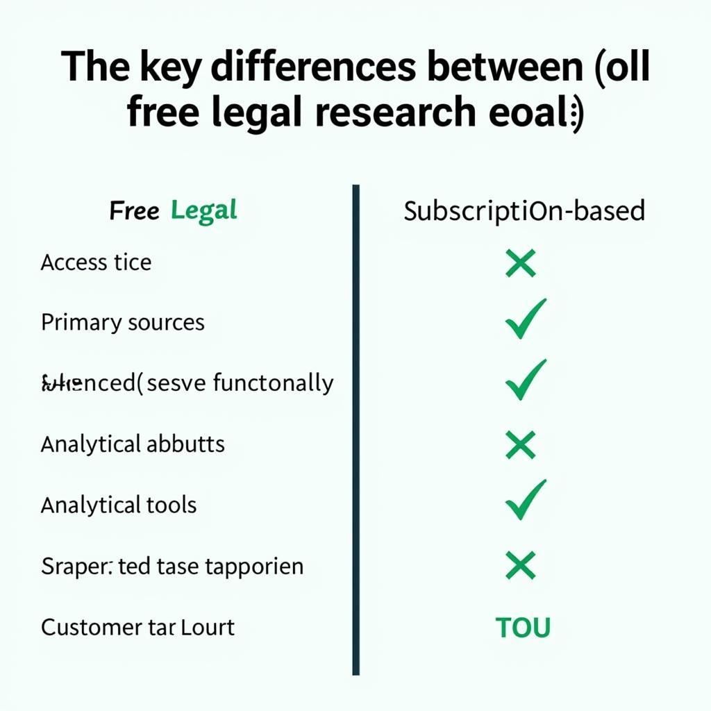 Free vs. Subscription Legal Research Tools