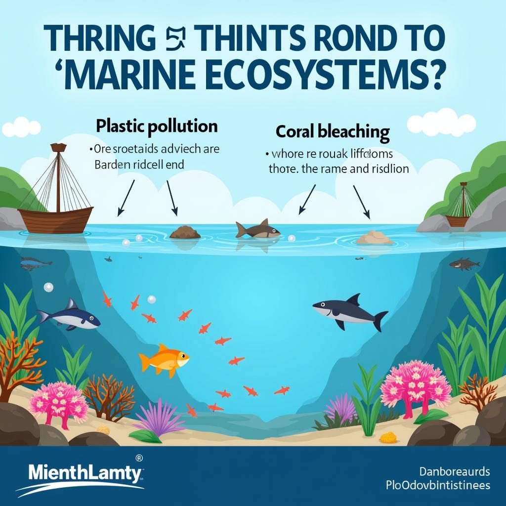 Threats to marine ecosystems