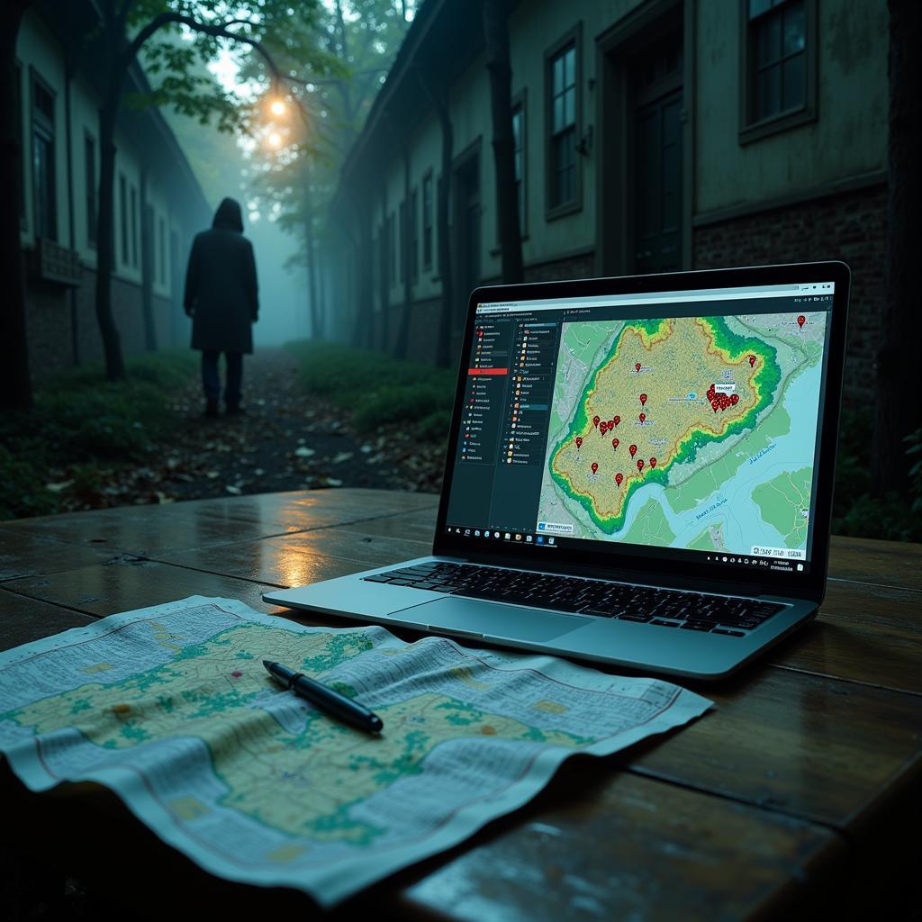 GIS Research in Paranormal Investigation