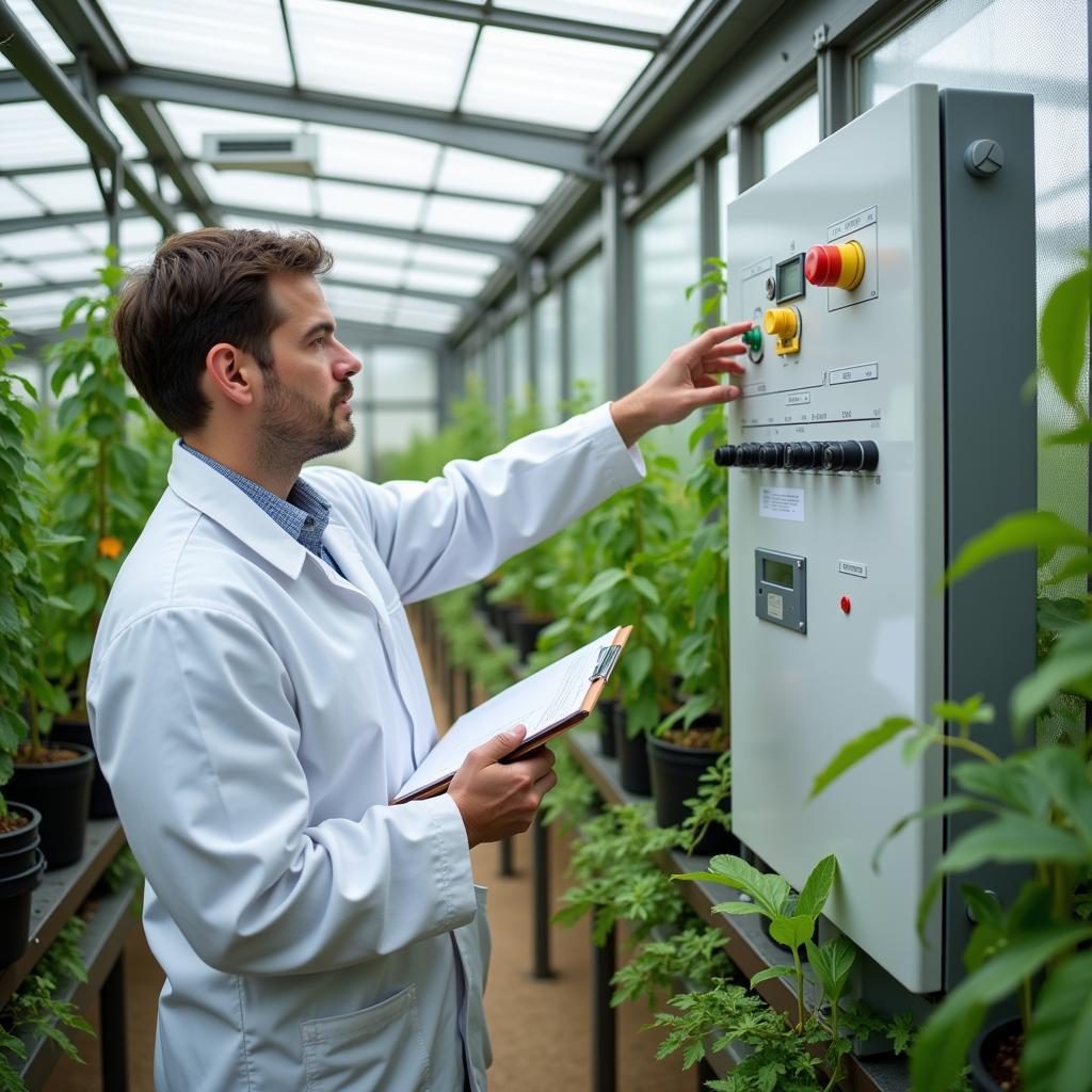 Controlled Environment Greenhouse Research