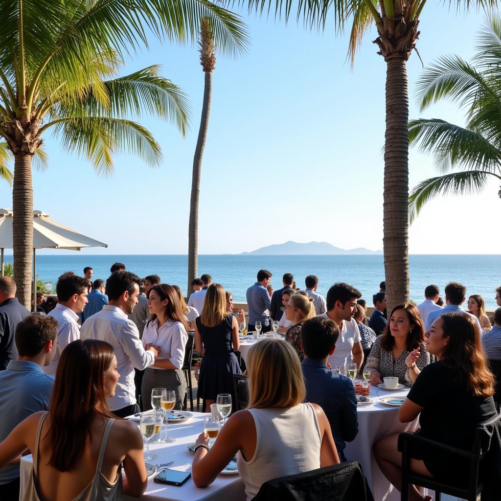 Networking at the Hawaii Accounting Conference