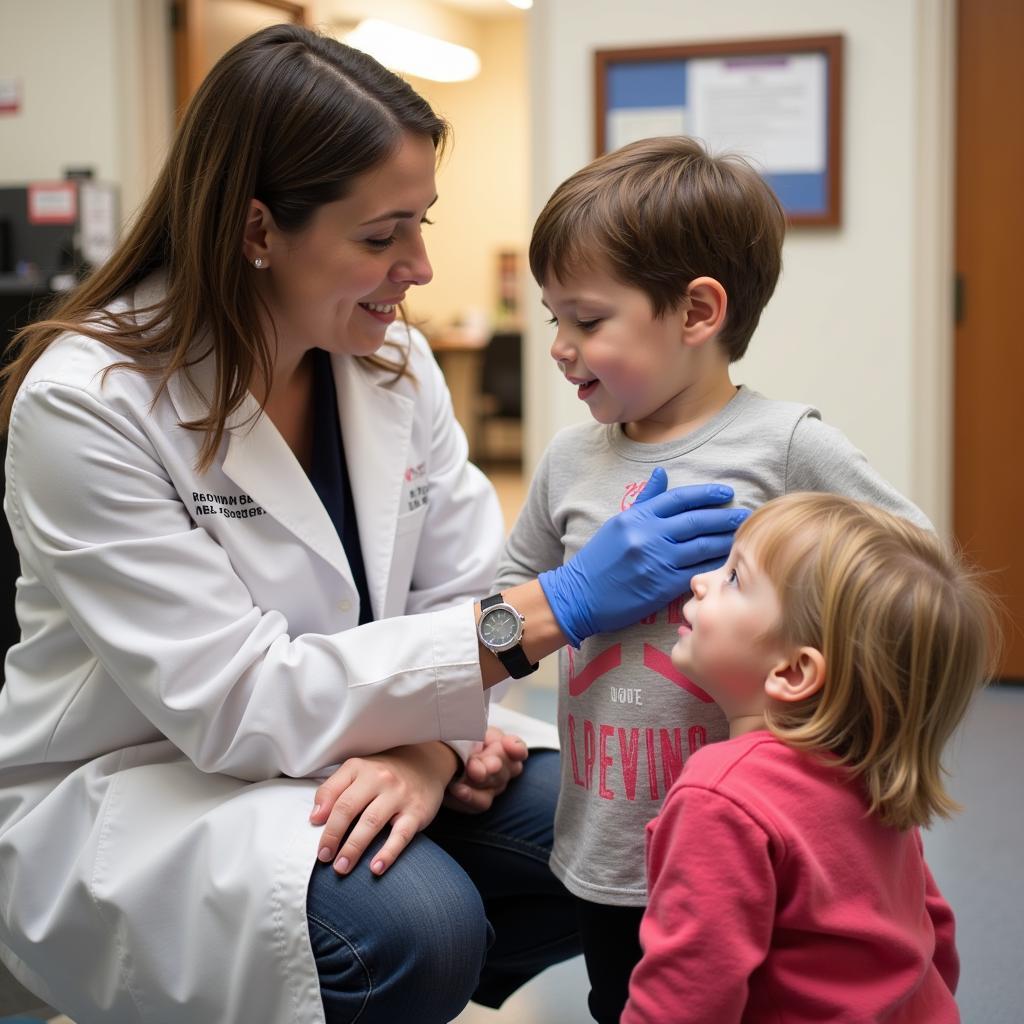 Herman B Wells Center Child Patient Interaction