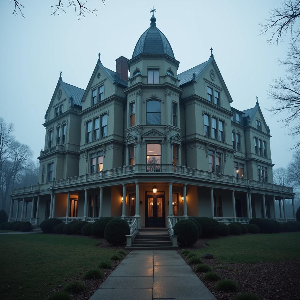 A historic hotel near Research Triangle Park, known for its paranormal activity.