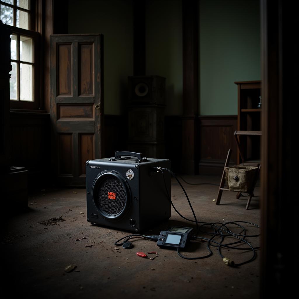 Hsu Research VTF-2 Mk5 Subwoofer in a Paranormal Investigation Setting