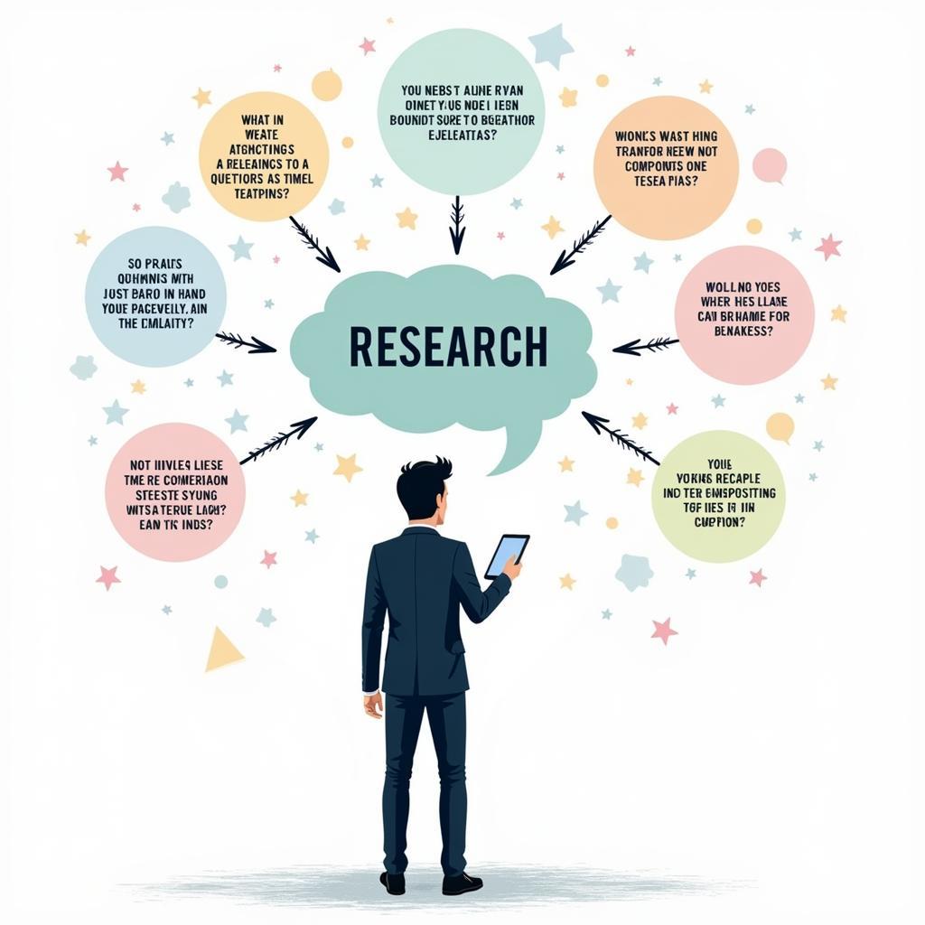 Identifying Research Foci through Questioning