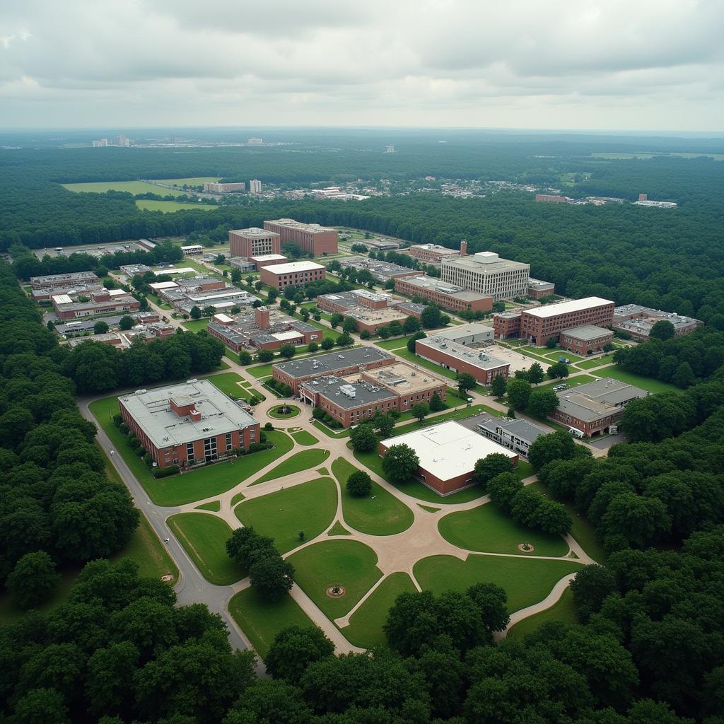 J.J. Pickle Research Campus Aerial View