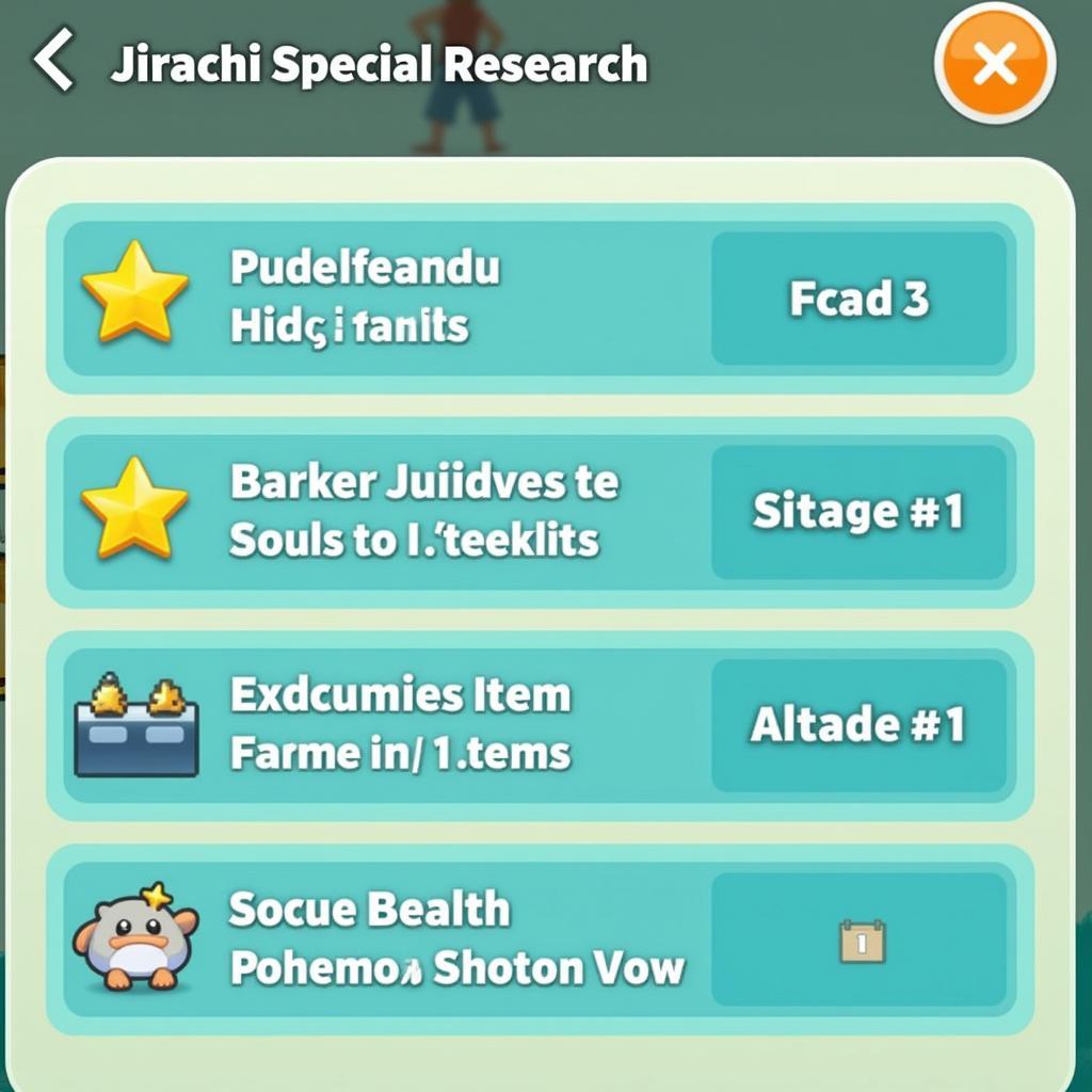 Jirachi Special Research Tasks in Pokémon GO