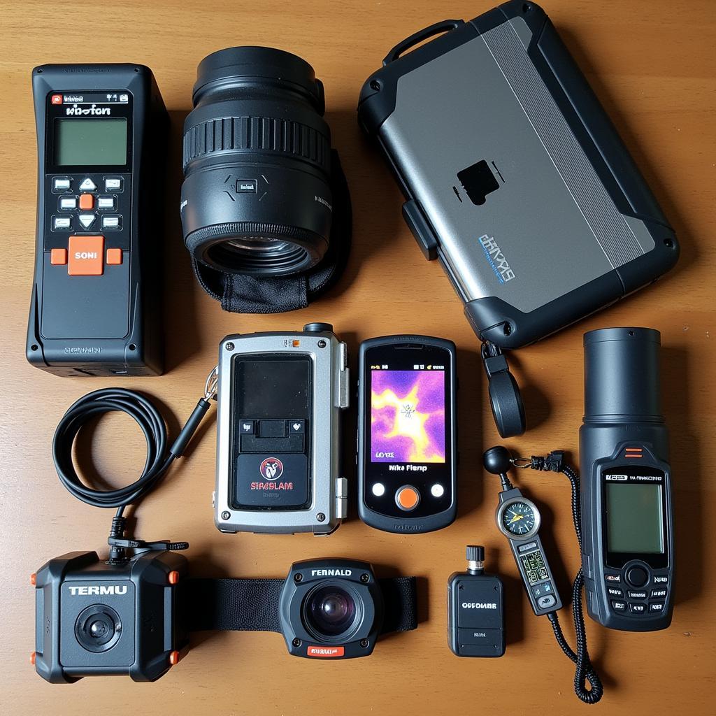 Jonathan Talbot Preparing Field Research Equipment for Paranormal Investigation