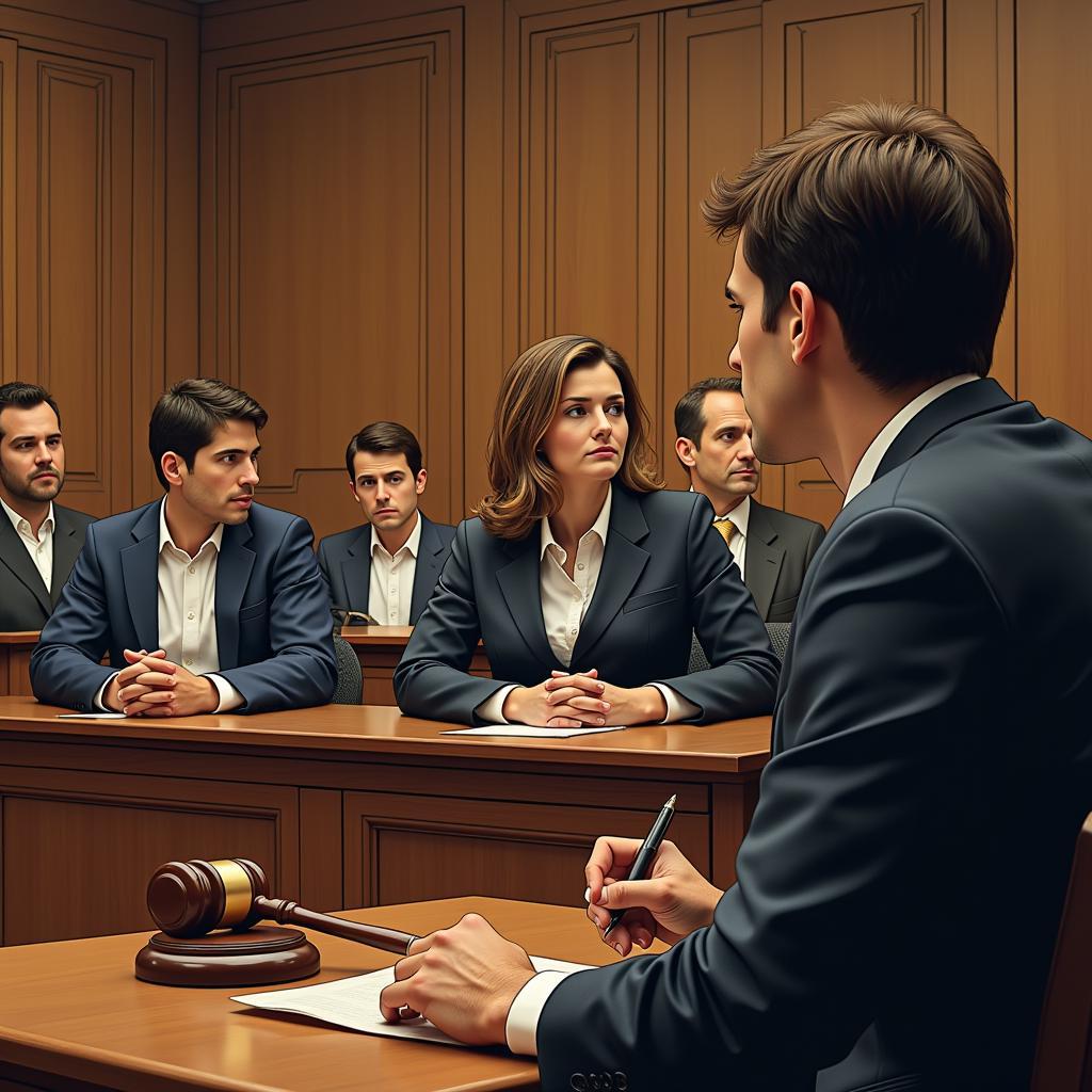 Impact of Jury Bias on Trial Outcomes