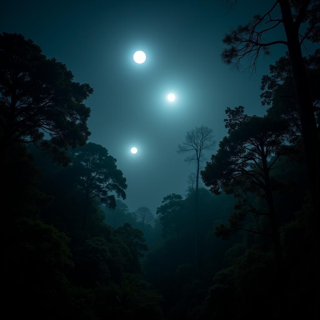 Unexplained Lights in La Selva