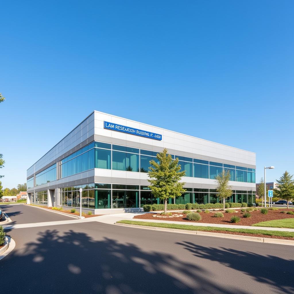 Exterior view of Lam Research Building F