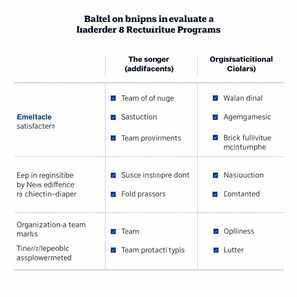 Metrics for Evaluating Leadership Development Program Effectiveness