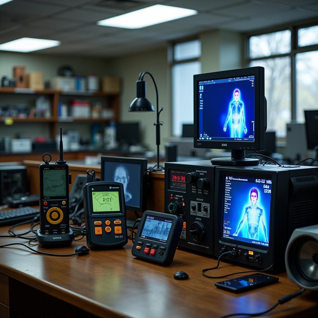 Paranormal Equipment at Levine Science Research Center