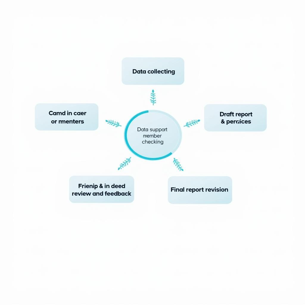 Illustrative diagram of the member checking process in qualitative research