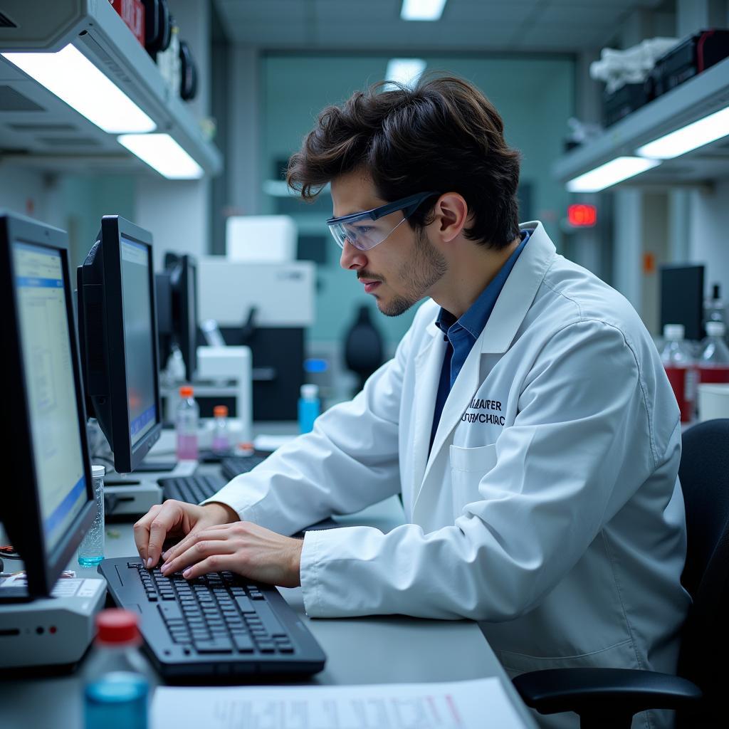 NRL Scientist at Work