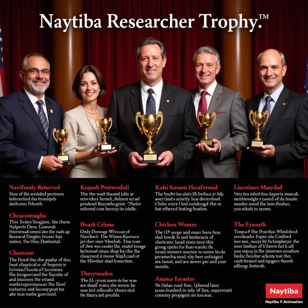 Naytiba Researcher Trophy Award Ceremony