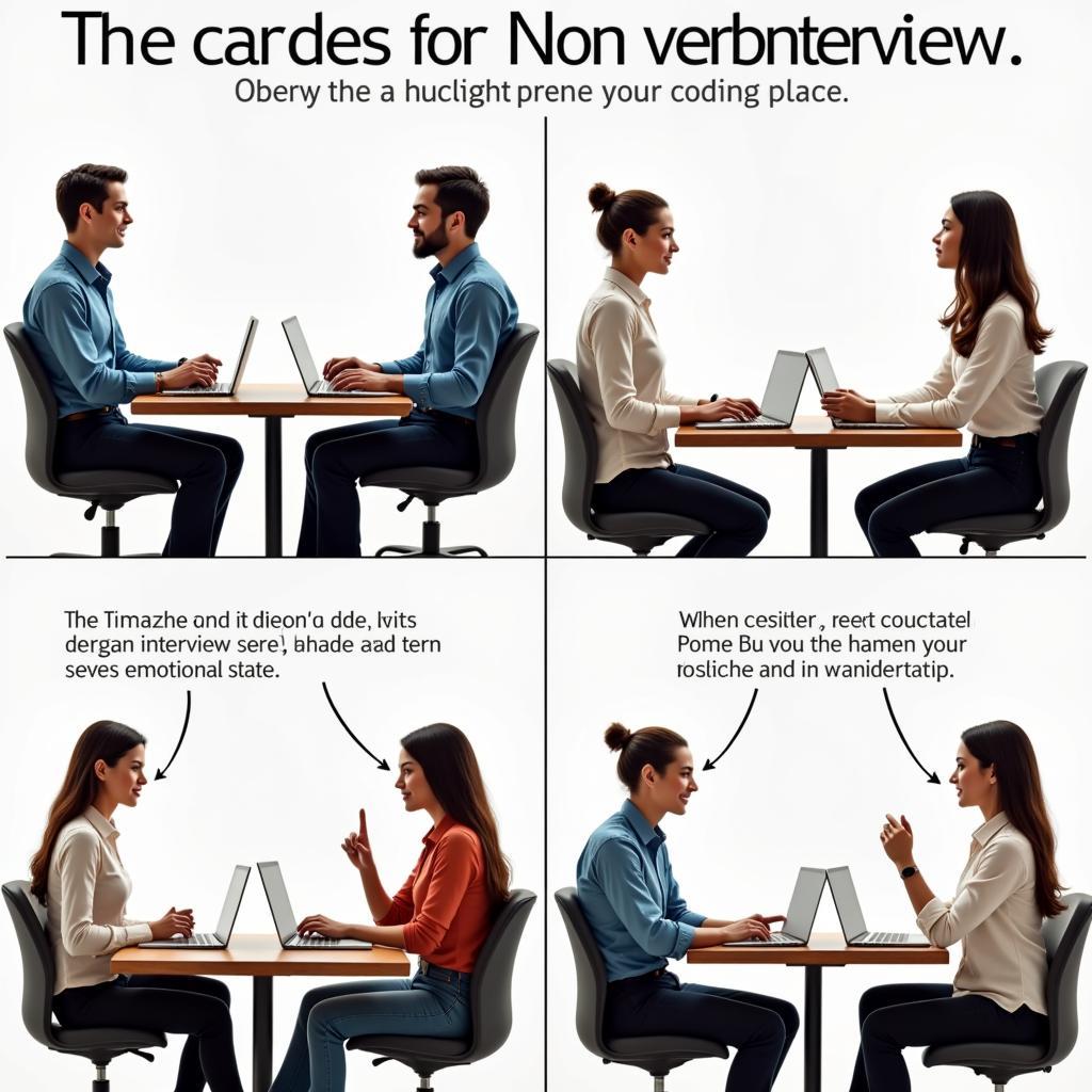 Nonverbal Cues in Coding Interviews