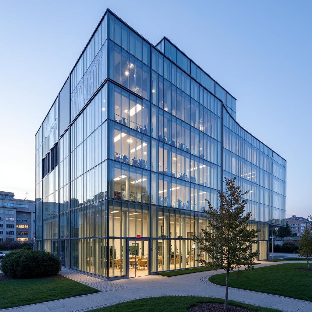 Novartis Institutes for Biomedical Research building in Cambridge, Massachusetts