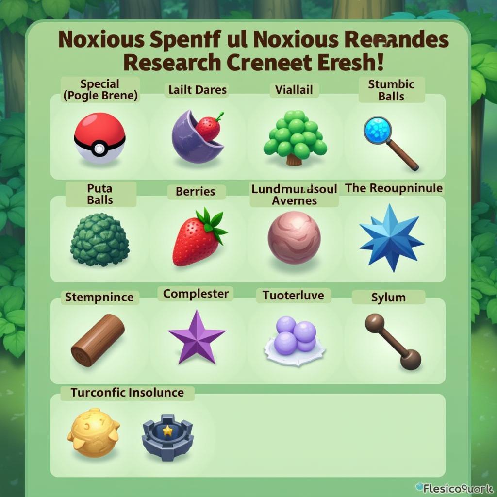 Pokémon GO Noxious Swamp Event Items