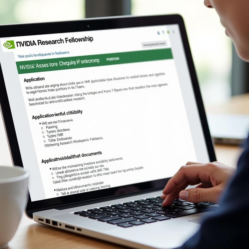 NVIDIA Research Fellowship Application Process