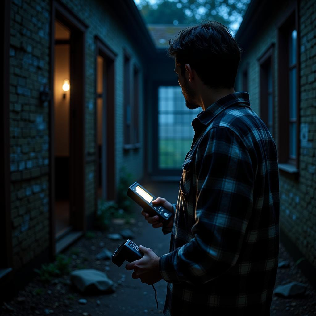 Outdoor Research Flannel in Paranormal Investigation