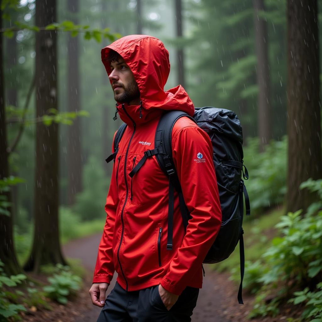 Outdoor Research Helium Rain Jacket in Rain