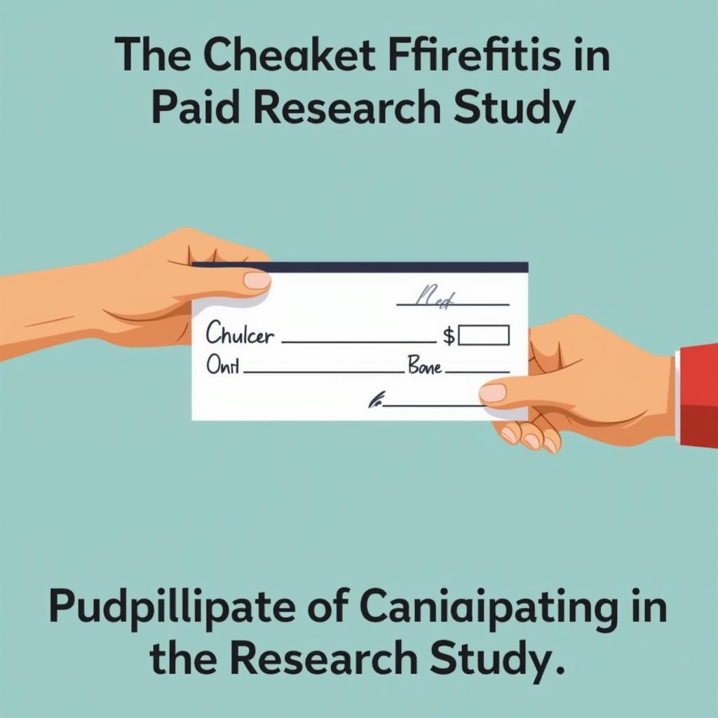 Receiving Compensation for a Paid Research Study