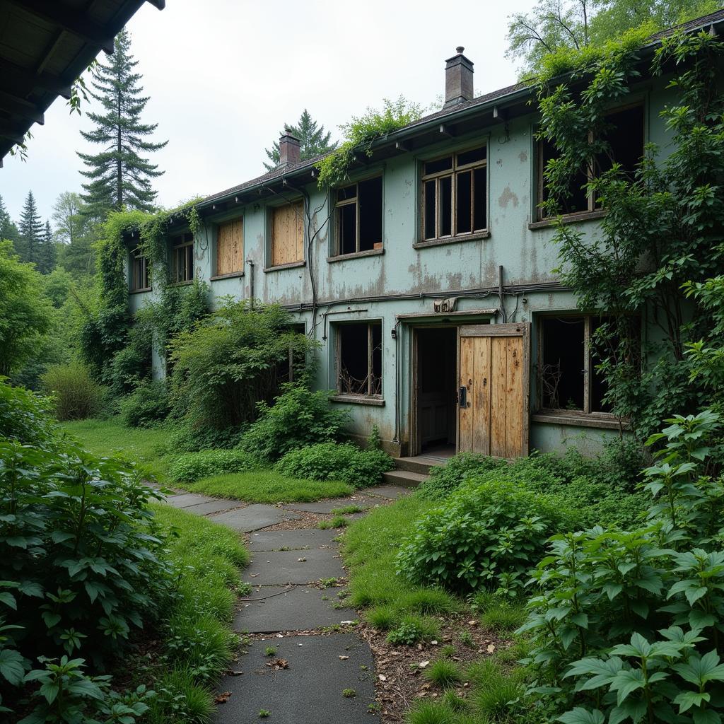 Abandoned PAL Genetic Research Unit facility