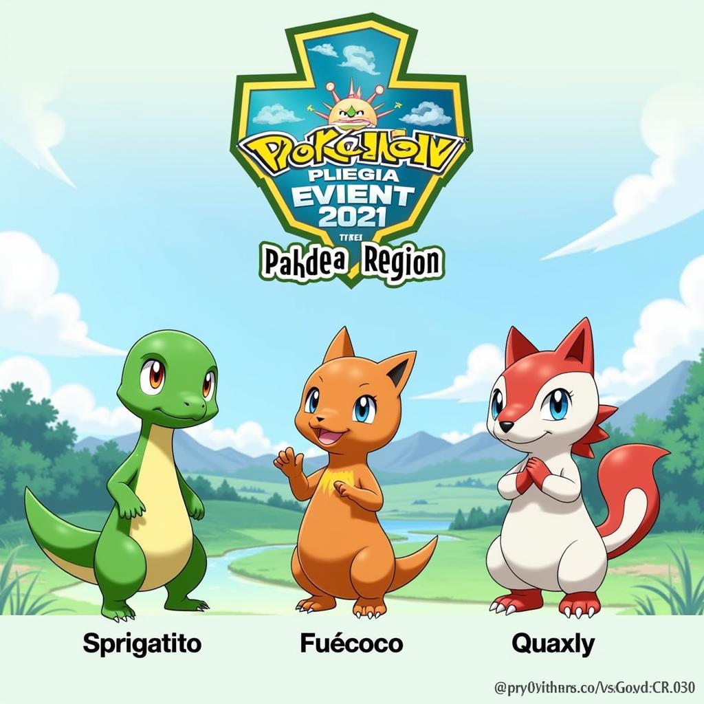 Paldean Adventure Pokemon Overview