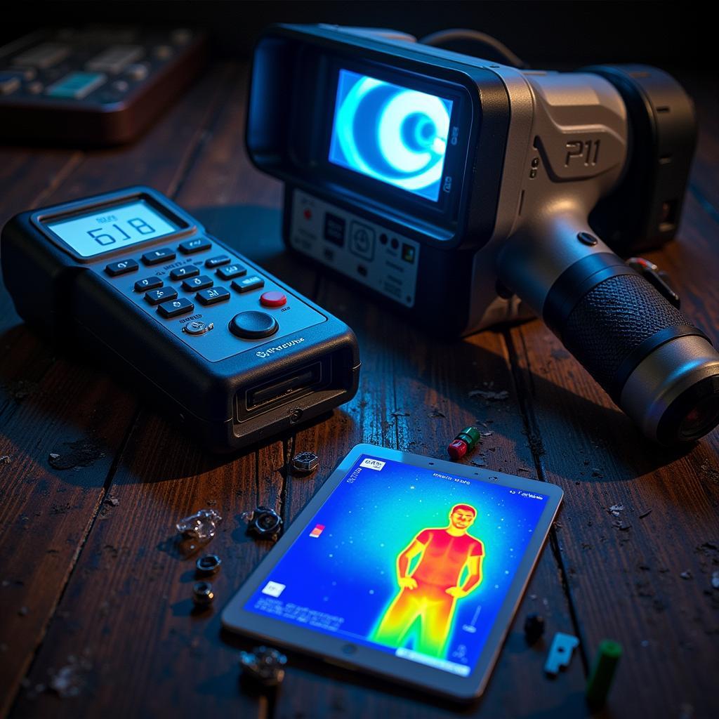 Paranormal Investigation Equipment: EMF Meter and Thermal Camera